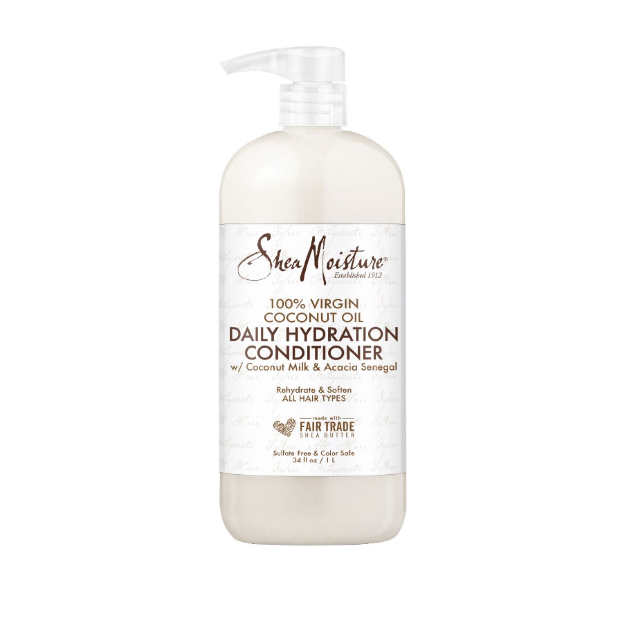 SheaMoisture Daily Hydration
Conditioner for All Hair Types, Sulfate-Free, 34 oz.
