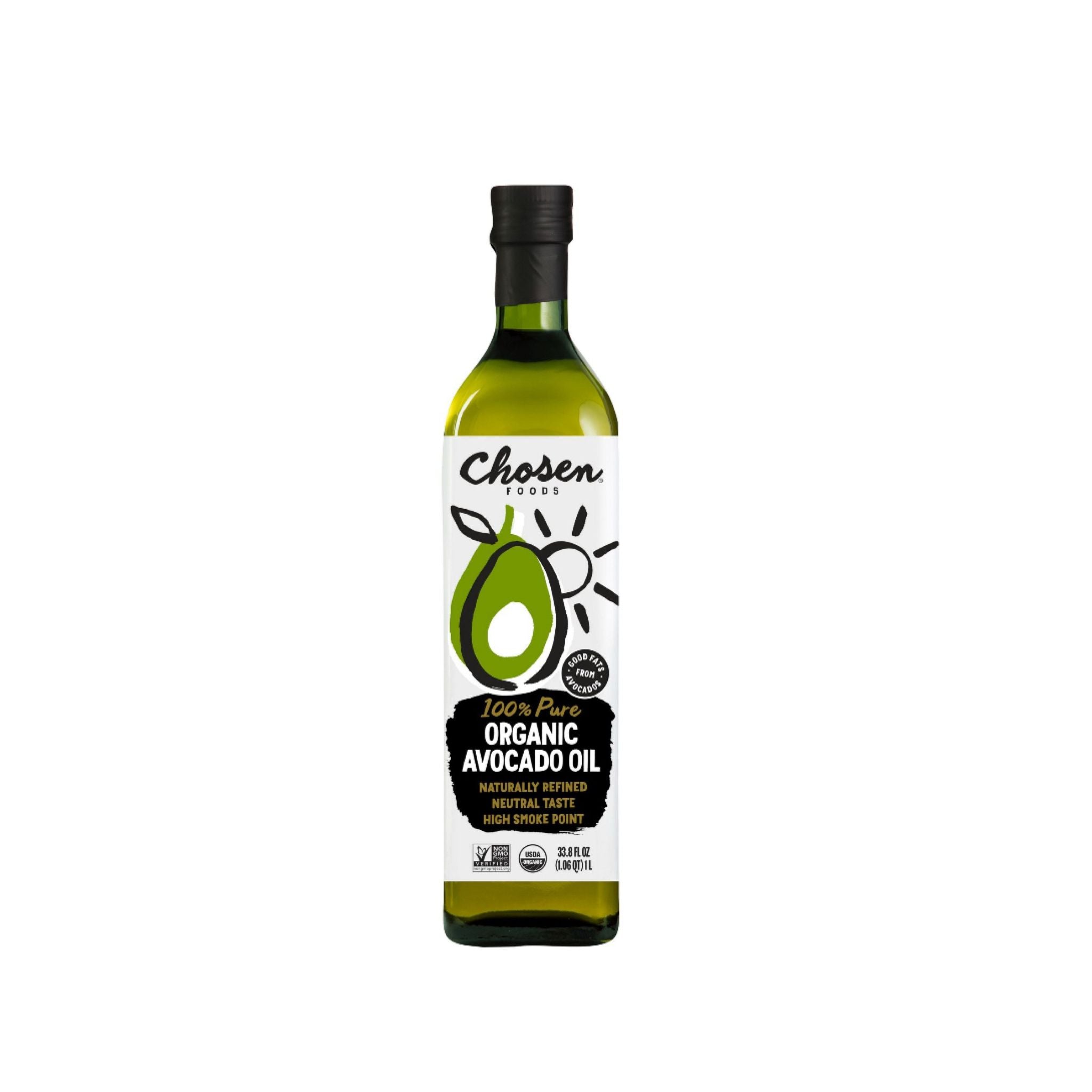Chosen Foods Organic Avocado Oil, 1L